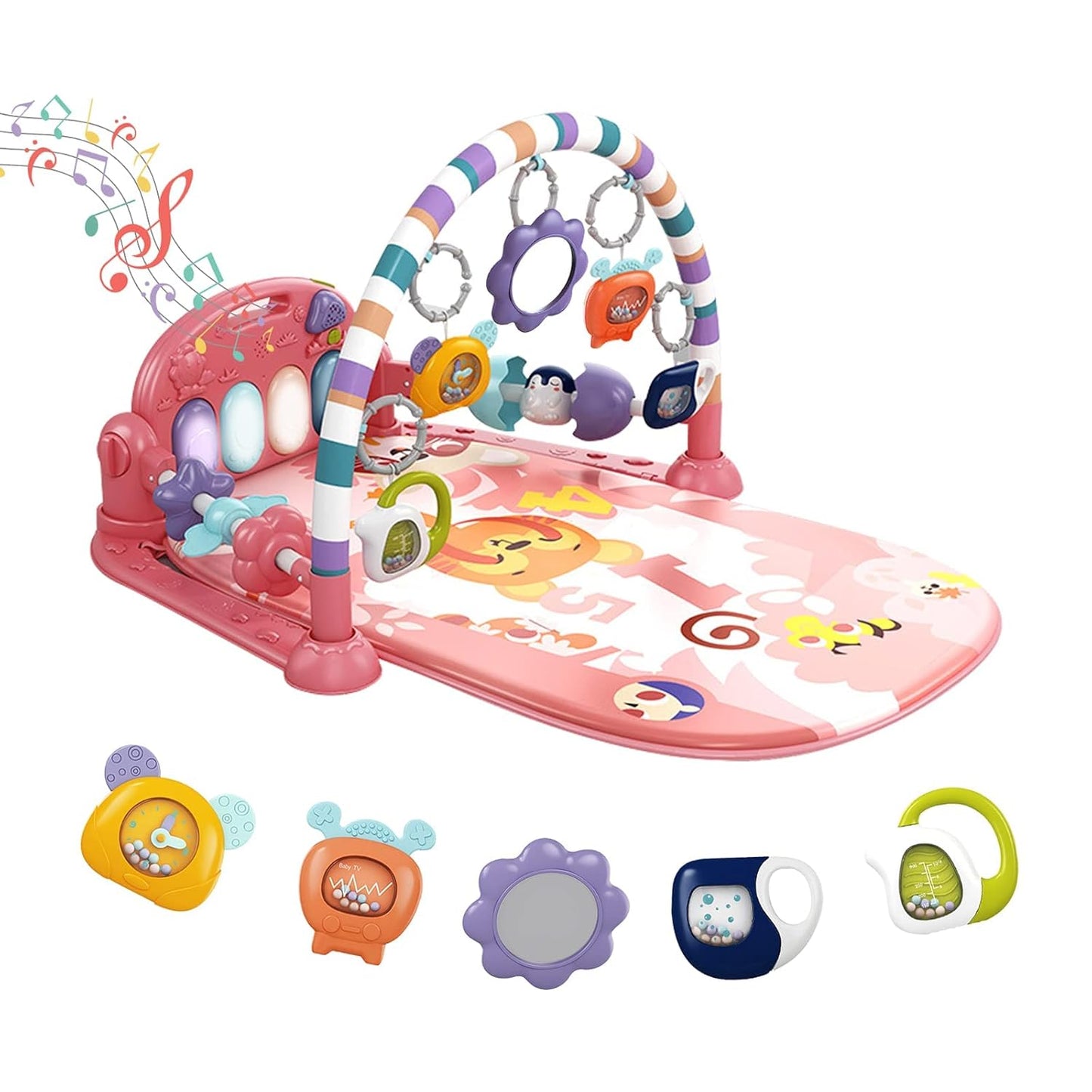 dearlomum Musical Baby Play Mat & Gym