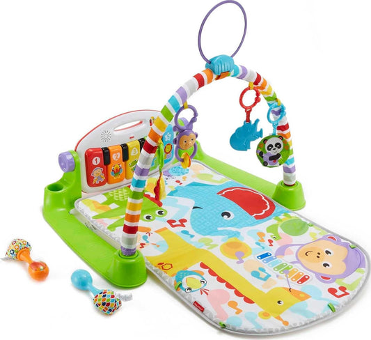 Fisher-Price Deluxe Kick & Play Piano Gym with Maracas