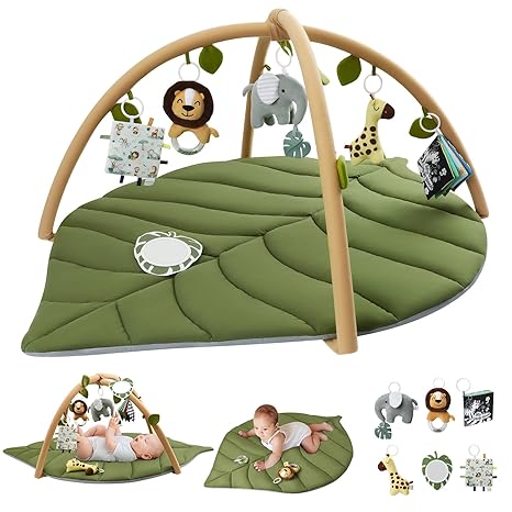 BlissLeaf Baby Play Gym & Activity Mat